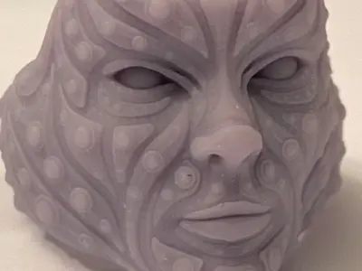 Face Bob Ring 3D print model