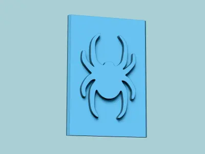 Stamp 47 - Spider - Fondant Decoration Maker Toy 3D print model
