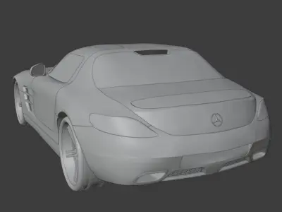Mercedes-Benz SLS AMG 2011 3D model