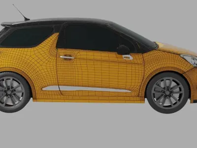 Citroen Ds3 Car 3D Model 3D model