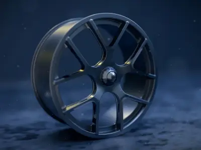 Rim Pack Low-poly 3D model