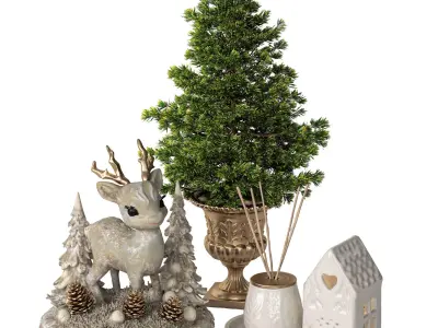 Christmas decoration 12 3D model