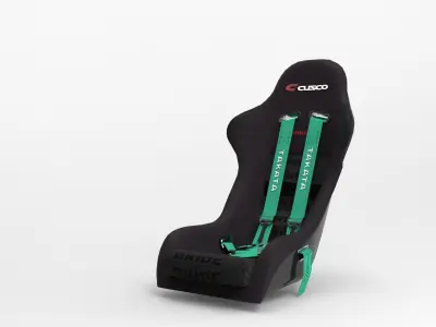 Bride Zeta Racing Seat 3D model