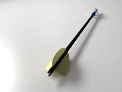 Broadhead Arrow 3D model