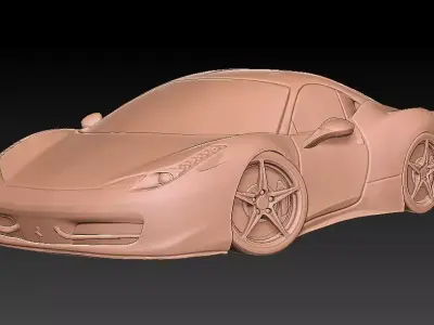 Ferrari 3D Model 3D print model