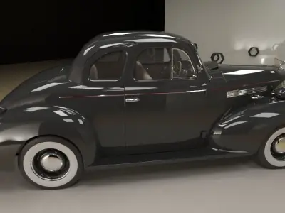 Chevrolet Master deluxe 1939 3D model