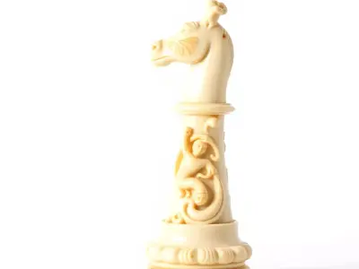 Regal Ivory Knight model pack Low-poly 3D model