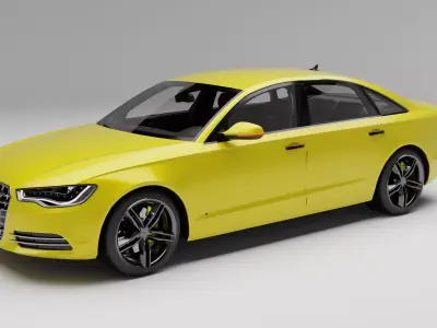 Audi-A6 3D model