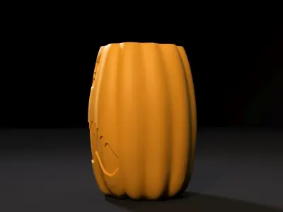 Pumpkin pots 2 3D print model
