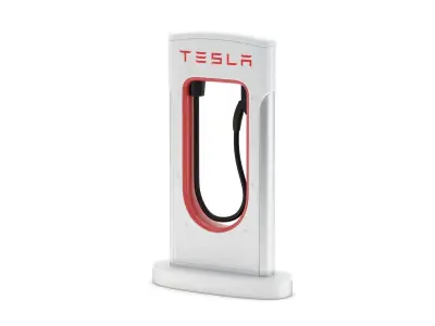 Tesla Charging Station Module 3D model