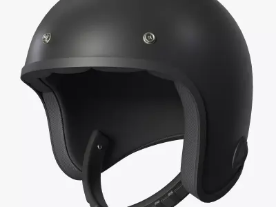 Motorcycle helmet 3D model shop
