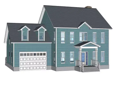 Classical House-04 3D model