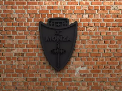AC Monza Logo 3D print model