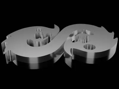 Dragons and Riders of Berk Symbol 3D model for 3D printing 3D print model