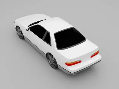 Nissan Silvia s13 3D model