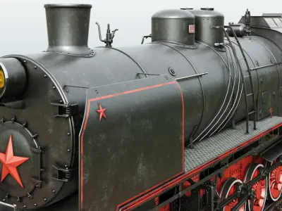 SO-17 train car 3D model