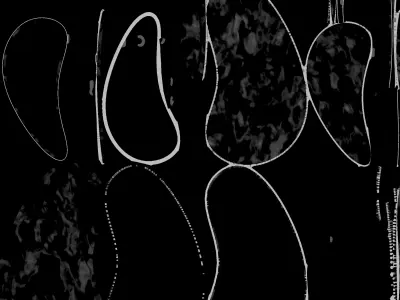 Futuristic Tiered Coffee Table Low-poly 3D model