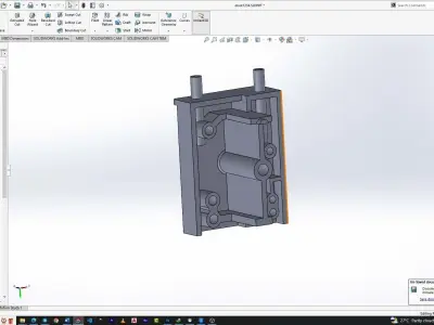 Part Airflow on machine board  3D print model