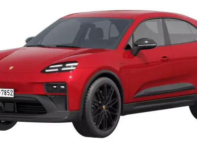 Porsche Macan GTS 2026 3D model