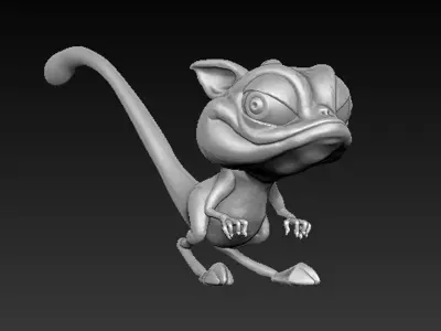 Character Creature kangaroo 3D Print 3D print model