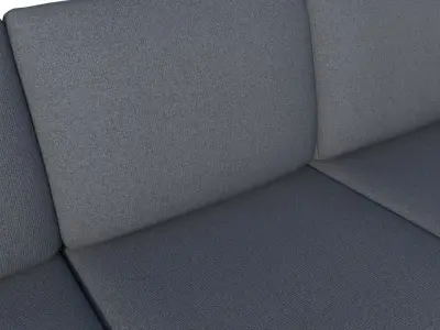 Modren Sofa Low-poly 3D model