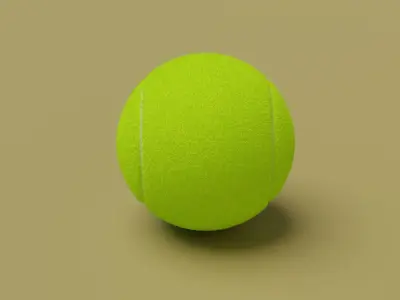 Tennis Ball 3D model