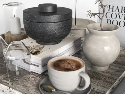 Decorative set 023 3D model