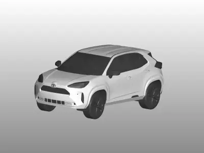 Toyota Yaris Cross 3D model