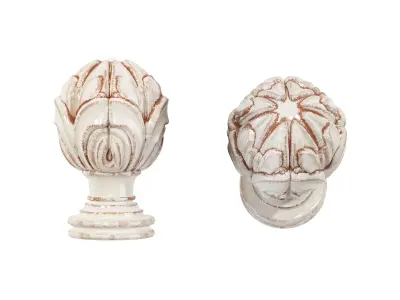 Classic carved 228 3D model