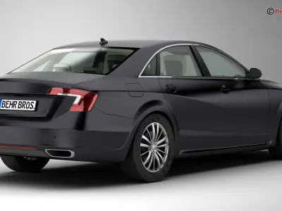 Generic Car Luxury Class 3D model