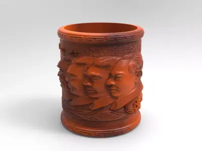 Pen holder 3D print model