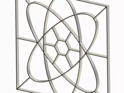 Fabulous Window Grill 3D print model