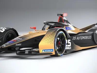 Formula E DS 2021 3D model