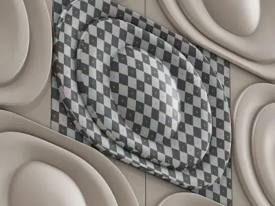 Wall panel Kaza Saturn 3d Panel 3D model