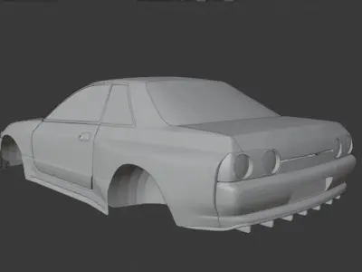Nissan Skyline R32 GTR 3D model
