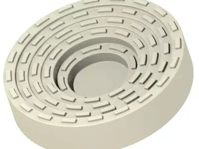 Premium Open Auditorium 3D print model