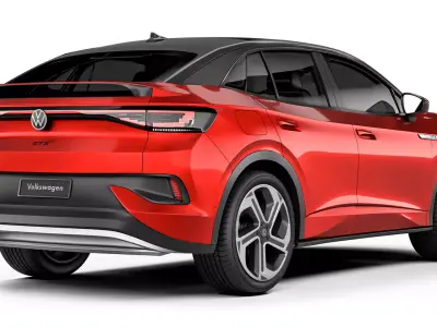 Volkswagen ID5 GTX 2022 3D model