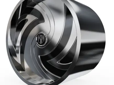 DUB HURRICAYNE WHEEL 3D MODEL 3D print model