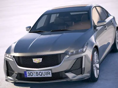 Cadillac CT5 CG 2020 3D model