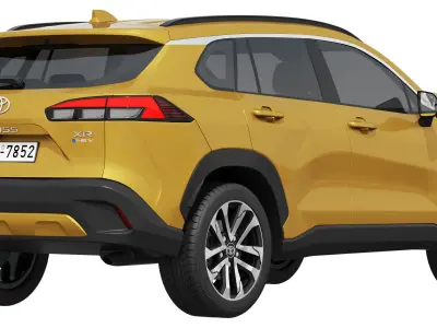 Toyota Corolla Cross Hybrid 2025 3D model