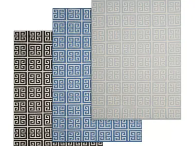 Rug Set 270 3D model