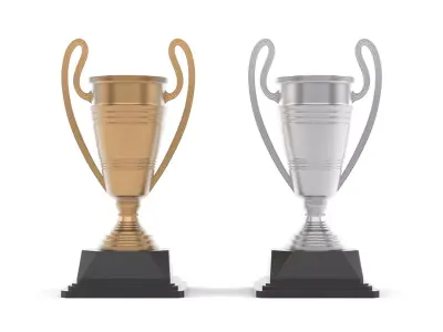 Trophy Cups 3D model 14