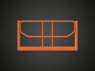railing  3D print model