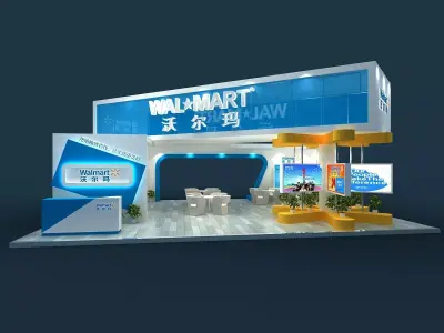 Exhibition - Area - 12X9 3DMAX2009-01 3D model