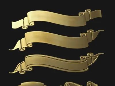 Ribbon Set 3D print model