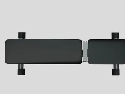 Training Bench Free low-poly 3D model