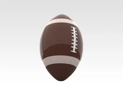 Rugby Ball 3D model purchase