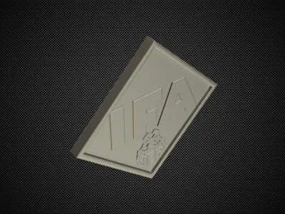 ifa logo 3D model