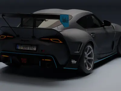 Toyota GR Supra 3D model