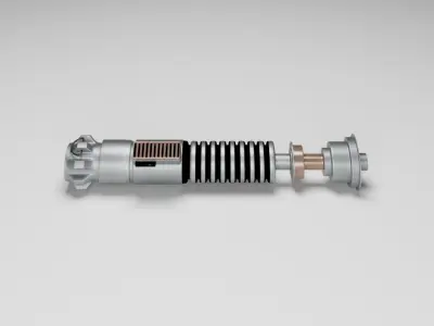 Luke Skywalkers Lightsaber Free 3D model